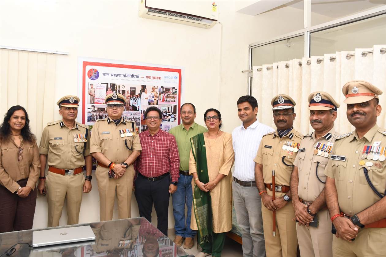 बाल संरक्षण के लिए अनुसंधान-आधारित नवाचार आवश्यक - महानिदेशक पुलिस राजस्थान - डीजीपी ने राजस्थान पुलिस अकादमी में बाल संरक्षण केंद्र का किया निरीक्षण - आमजन में जागरूकता बढ़ाने और क्षमता विकास के लिए दिए निर्देश